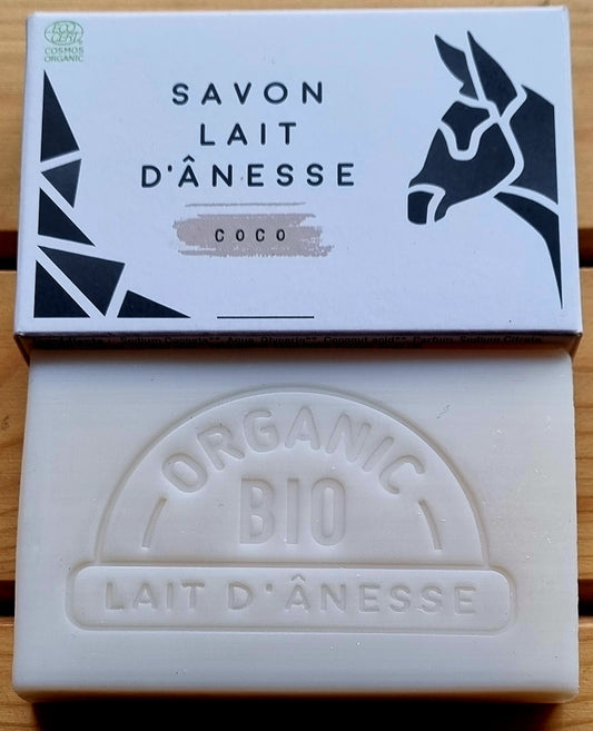 Savons au lait d'ânesse parfum noix de coco